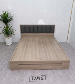Giường ngủ ngắn kéo MDF TA018
