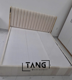 Giường MDF bọc nệm TA035