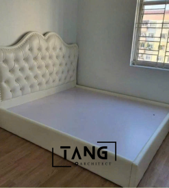 Giường MDF bọc nệm TA037