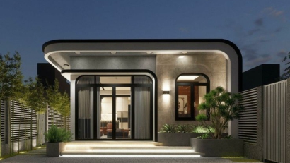 Thiết Kế Nhà Đẹp Phong Cách Tối Giản Củ Chi –  Tạng Architect