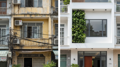 Cải tạo nhà phố Bình Dương uy tín: Quy trình thi công