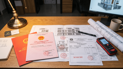 Thủ Tục Hoàn Công Nhà Ở & Lưu Ý Hóa Đơn Nhà Thầu