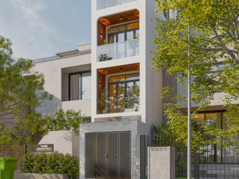 Thiết kế Thi công nhà phố quận 10 - TẠNG ARCHITECT