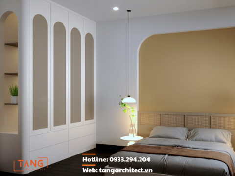 Thiết kế nội thất mộc mạc tone tối trung niên hiện đại sang trọng - Tạng Architect