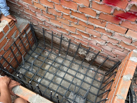 Thiết kế thi công nhà phố ở Hóc Môn