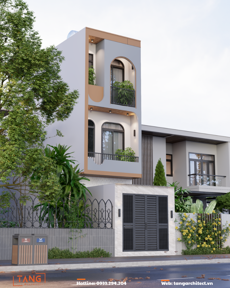Thiết kế thi công trọn gói nhà phố chuyên nghiệp tại Hóc Môn