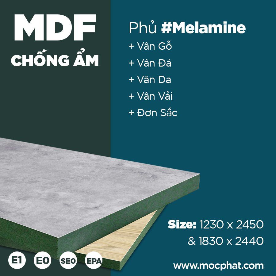 Ván mdf chống ẩm